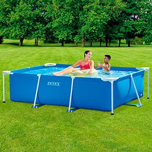 Каркасный бассейн Intex Rectangular Frame Pool, 220х150х60 см