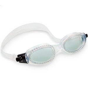 Очки для плавания Comfortable Goggles белые, от 14 лет