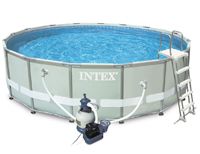 

Бассейн каркасный Intex Ultra-Frame Metal Frame Pool, 549х132см + песочный фильтр-насос + аксессуары 28332