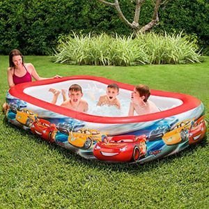 Надувной бассейн INTEX Тачки, 262х175х56 см, от 6 лет