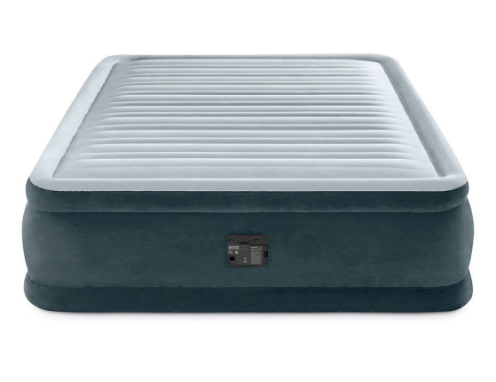 Двуспальная кровать Intex Comfort-Plush Elevated Airbed (Queen), 152х203х46 см, со встроенным насосом 220