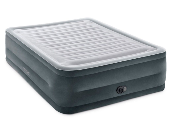 Надувная кровать Intex Comfort-Plush High Rise Airbed (Queen), 152х203х56 см, со встроенным насосом 220