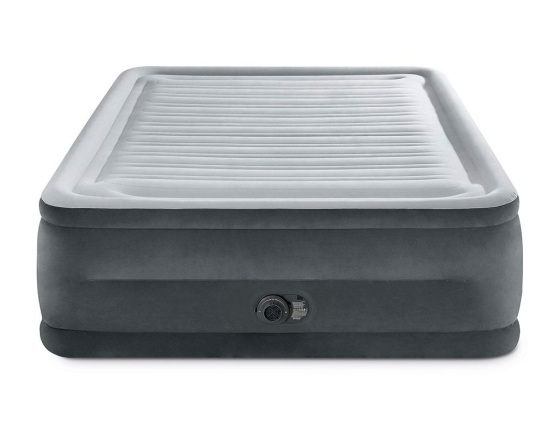 Надувная кровать Intex Comfort-Plush High Rise Airbed (Queen), 152х203х56 см, со встроенным насосом 220