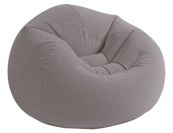 Надувное кресло Intex Beanless Bag Chair, 107х104х69 см.