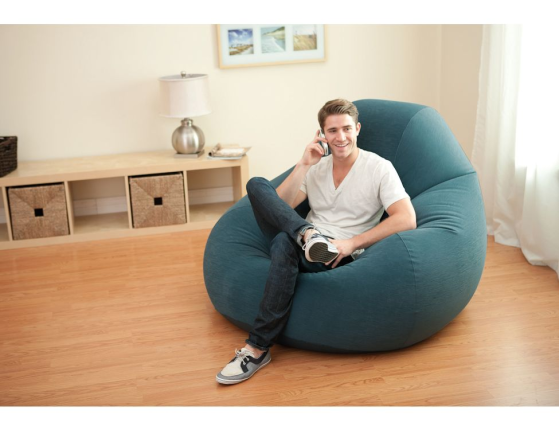   Intex Deluxe Beanless Bag Chair, 12212781 .