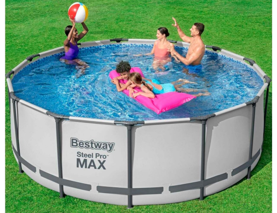 Каркасный бассейн Bestway Steel Pro Frame Pool, 366х100 см + фильтр-насос