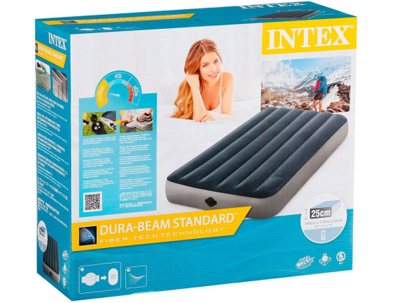    Intex Single-High Airbed (Twin), 9919125 ,     