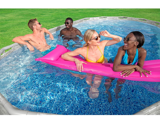 Каркасный бассейн овальный Power Steel Swim Vista Series II + фильтр-насос + аксессуары, 549х274х122 см, BestWay