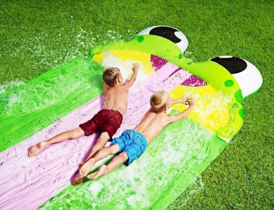 Водная дорожка Веселая лягушка 488 см, от 3 лет, BestWay
