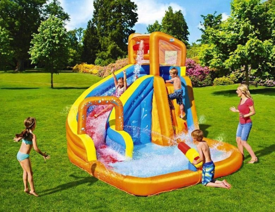 Надувной аквапарк Turbo Splash, 365x320x270 см, BestWay