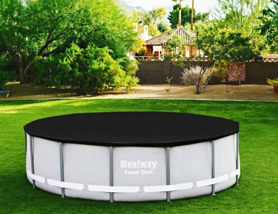 Тент для каркасного бассейна диаметром 427 см, Bestway