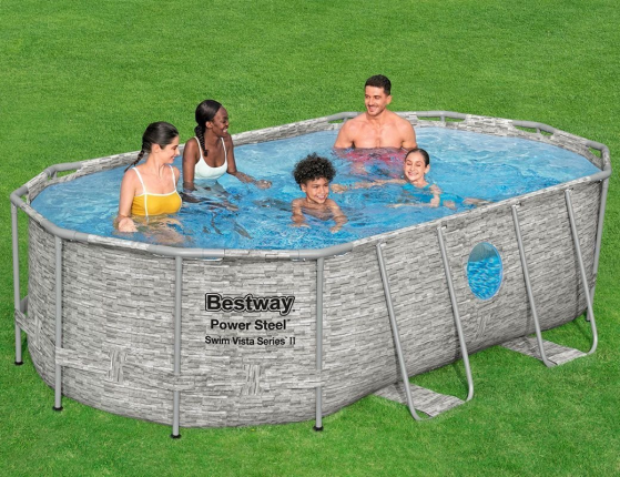    Power Steel Swim Vista Series II + - + , 427250100 , BestWay