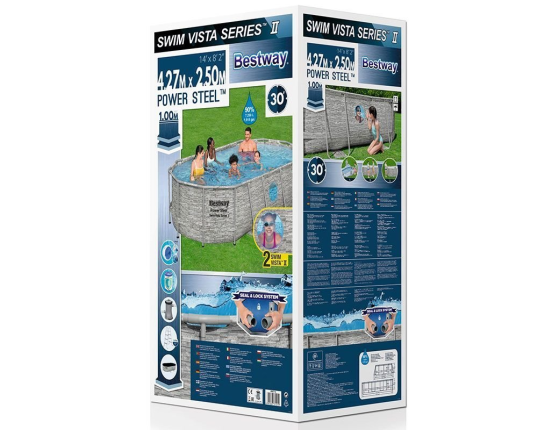    Power Steel Swim Vista Series II + - + , 427250100 , BestWay