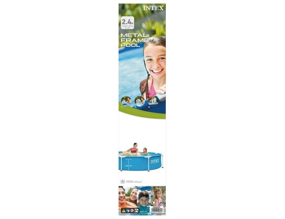 Бассейн  каркасный Intex Metal Frame Pool, 244х51см