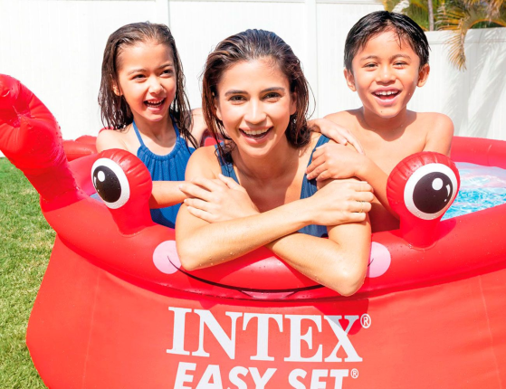 Надувной бассейн INTEX Веселый краб (Easy Set pool), 183х51 см, от 3 лет