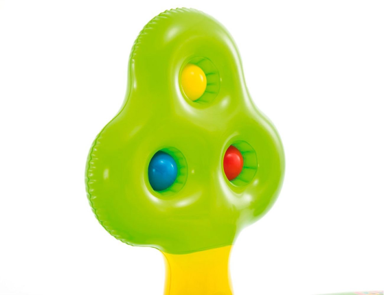Надувной игровой центр Intex Мой сад с горкой и надувными игрушками 290х180х104 см, от 2 лет