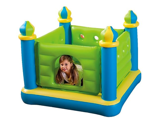     INTEX Jr Jump-o-Lene Castle Bouncer, 132132107 ,  3  6 