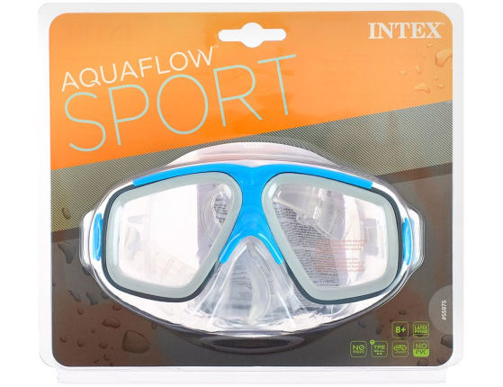 Маска для плавания Surf Rider Mask голубая, от 8 лет