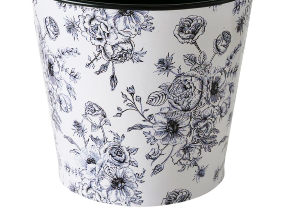 Подвесное кашпо для балкона SUMMER BOUQUETS, цинк, 24 см