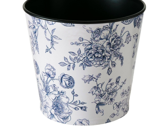 Подвесное кашпо для балкона SUMMER BOUQUETS, цинк, 24 см