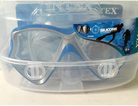    Intex Silicone Aviator Pro Mask ,  8 