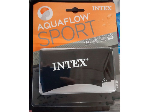 Резиновая шапочка для плавания Intex черная
