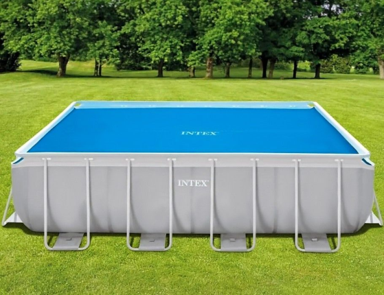 Солнечное покрывало для прямоугольного бассейна 400х200 см Intex Solar Cover