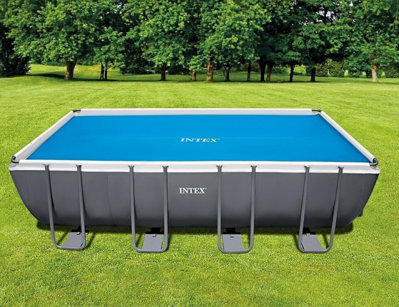 Солнечное покрывало для прямоугольного бассейна 549х274 см Intex Solar Cover