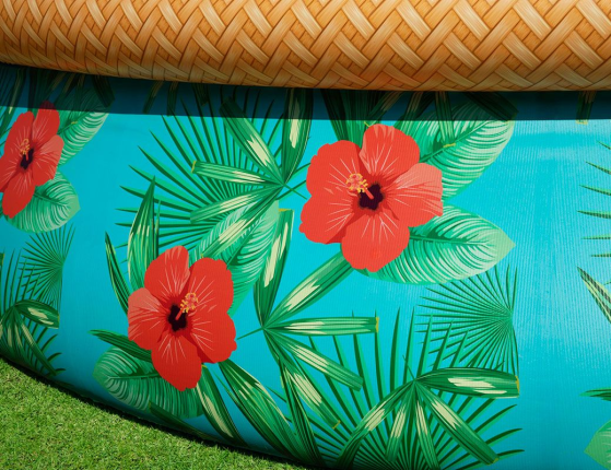 Бассейн BestWay Fast Set Paradise Palms Pool, 457 х 84 см + фильтр-насос
