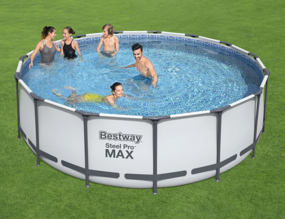 Бассейн каркасный Bestway Steel Pro Мах, 457 х 122 см + фильтр-насос + аксессуары