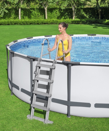 Бассейн каркасный Bestway Steel Pro Мах, 457 х 122 см + фильтр-насос + аксессуары
