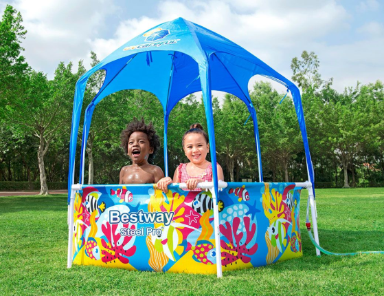 Каркасный бассейн с навесом SPLASH-IN-SHADE PLAY POOL, 183х51см, BestWay