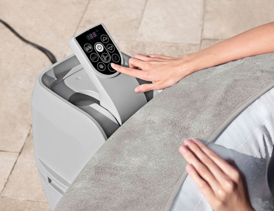 Надувной СПА бассейн Bestway LAY-Z-SPA Zurich с аэромассажем, 180х66 см