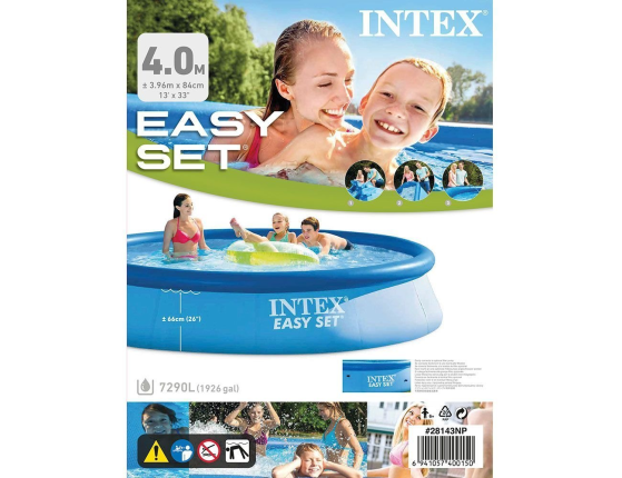 Надувной бассейн INTEX Easy Set Pool, 396 х 84 см