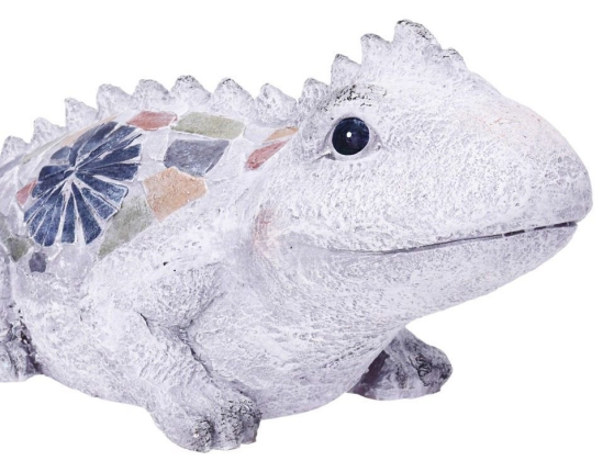 Садовая фигура ИГУАНА КОКО, полистоун, 54х21 см