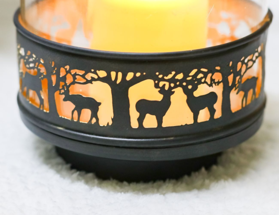 Подсвечник-фонарик ТИССА, металл, 26 см