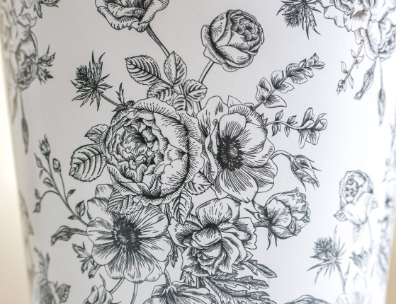 Металлическое кашпо-ведёрко SUMMER BOUQUETS, 22 см