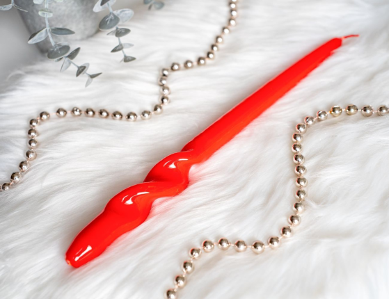 Свеча флекс красная, 3х33 см