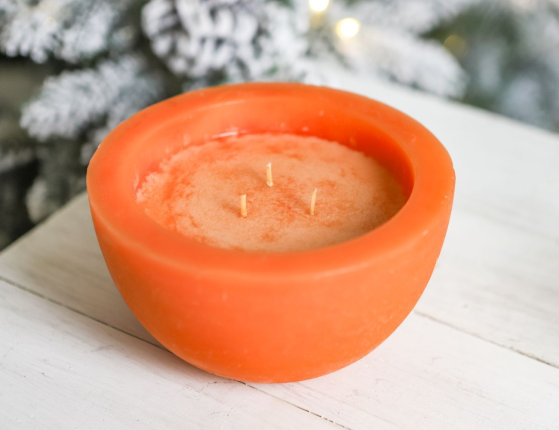 Ароматическая свеча ПРОФУМАТО, апельсин, 15 см