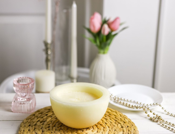 Ароматическая свеча ПРОФУМАТО, ваниль, 15 см