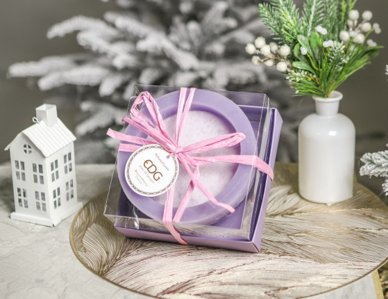 Ароматическая свеча ПРОФУМАТО, лаванда, 15 см