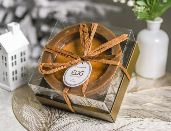 Ароматическая свеча ПРОФУМАТО, шоколад, 15 см