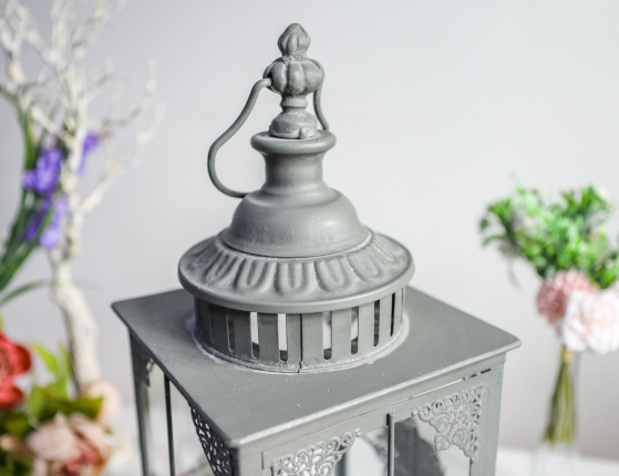 Подсвечник-фонарь ВИНТЕРРОУЗ, металл, 55 см