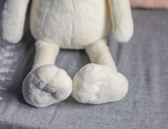 Мягкая игрушка Зайчонок Пушистик, 35 см