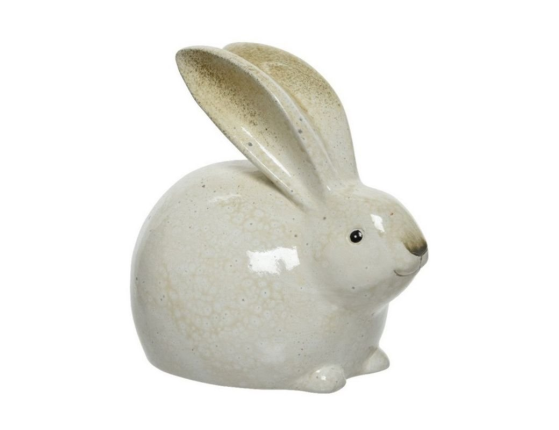 Декоративная фигурка КРОЛИК МИЛАШ, керамика, 17 см