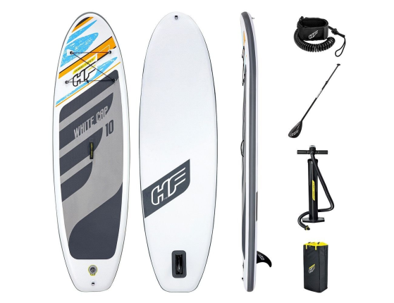 Надувная доска для SUP-бординга Bestway White Cap Set, 305 x 84 x 12 см