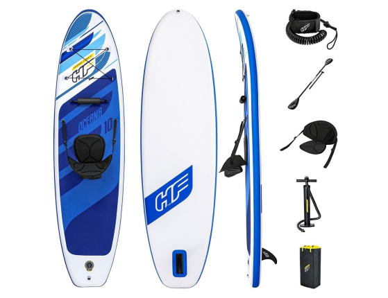 Надувная доска для SUP-бординга Bestway Oceana Convertible Set, 305 x 84 x 12 см