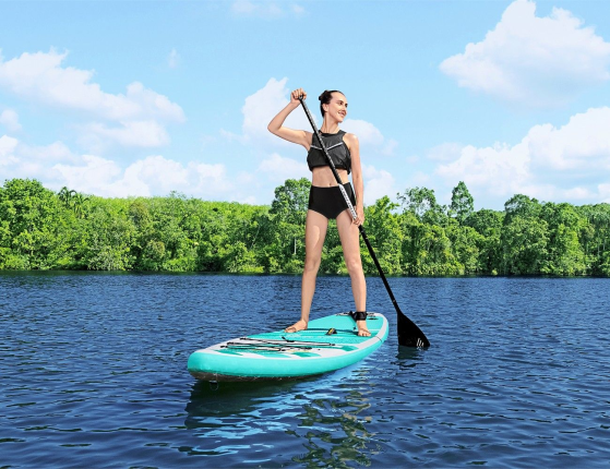 Надувная доска для SUP-бординга Bestway Aqua Glider TravelTech Set, 320 x 79 x 12 см