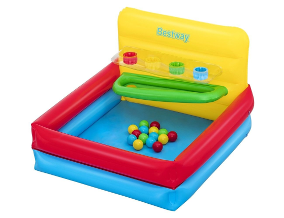 Надувной манеж с сортером Sort N' Play, 104х94х61 см, от 2 лет, BestWay