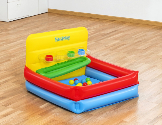 Надувной манеж с сортером Sort N' Play, 104х94х61 см, от 2 лет, BestWay
